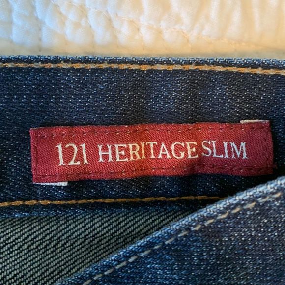 Lucky Brand 121 Heritage Slim Jeans Button-fly 31X30 - Picture 9 of 11